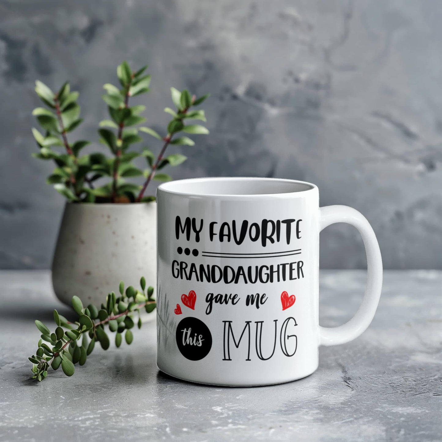 My Favorite Granddaughter | ceramic mug