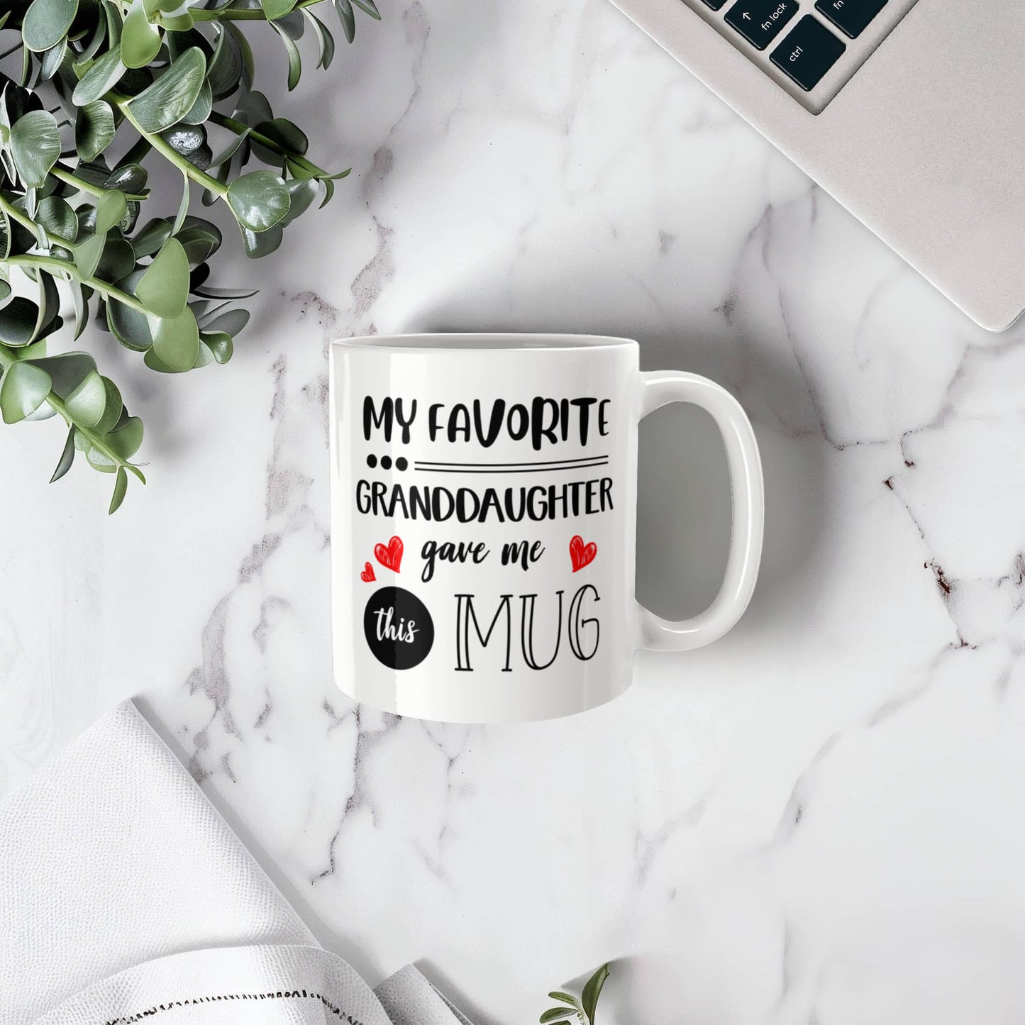 My Favorite Granddaughter | ceramic mug