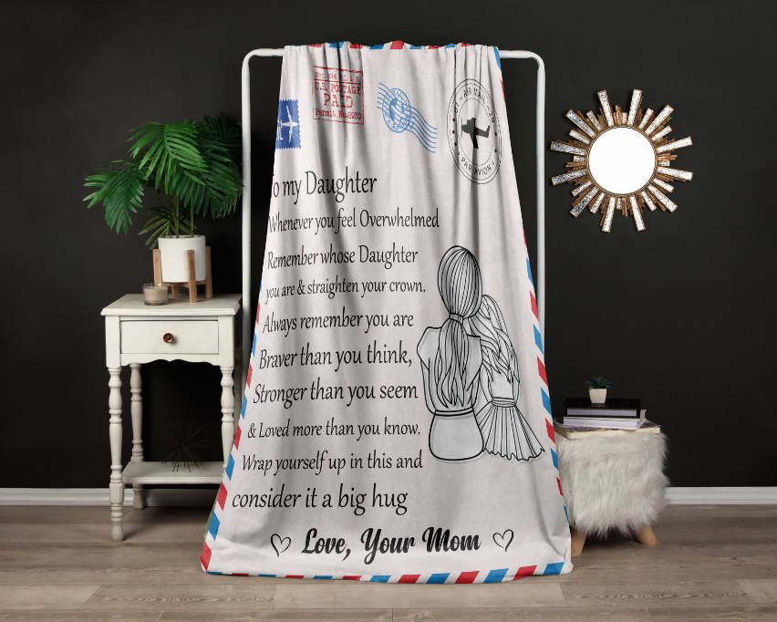 To My Daughter | Fleece Blanket