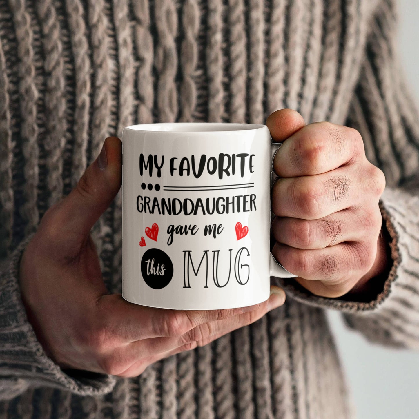 My Favorite Granddaughter | ceramic mug