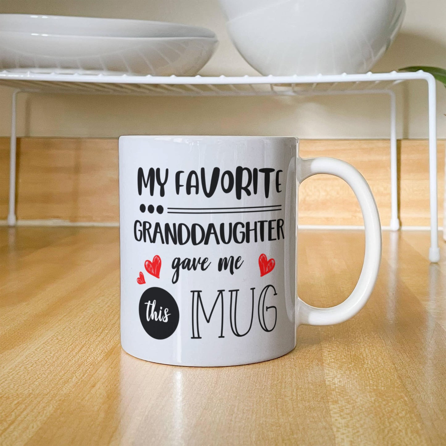 My Favorite Granddaughter | ceramic mug